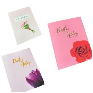 Bundle of 3 notebook journals